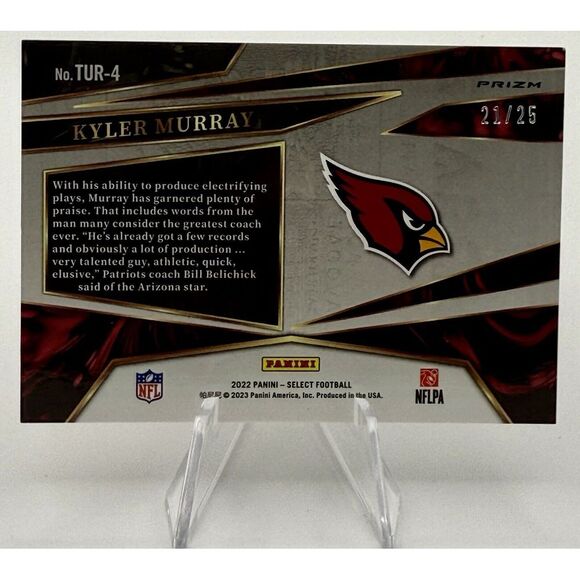 2022 Panini Select Kyler‎ Murray Turbocharged Tie-Dye /25 Cardinals - Picture 2 of 4